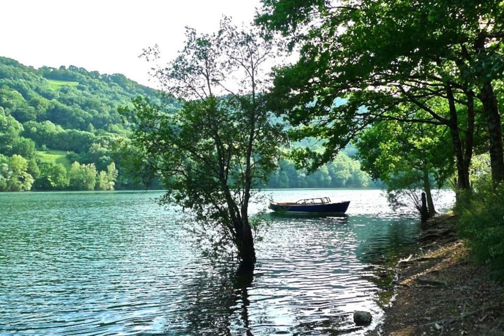 Castelnau-de-Mandailles Lake House I // Alauzet Ecolodge + Nature Spa מראה חיצוני תמונה